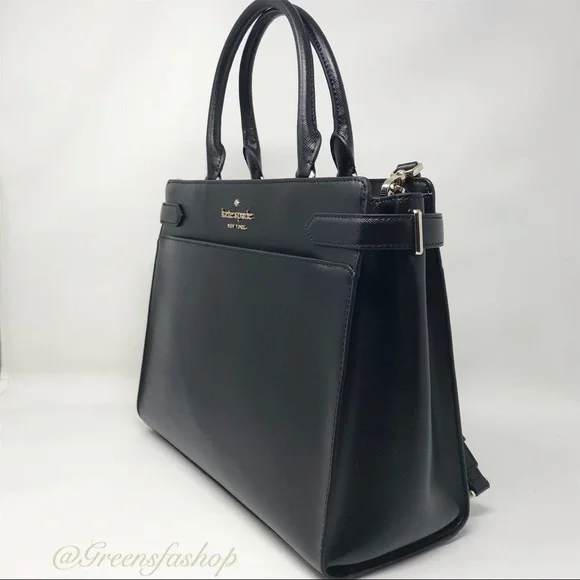 NEW KATE SPADE STACI LARGE SATCHEL SHOULDER BAG - Picture 5 of 8